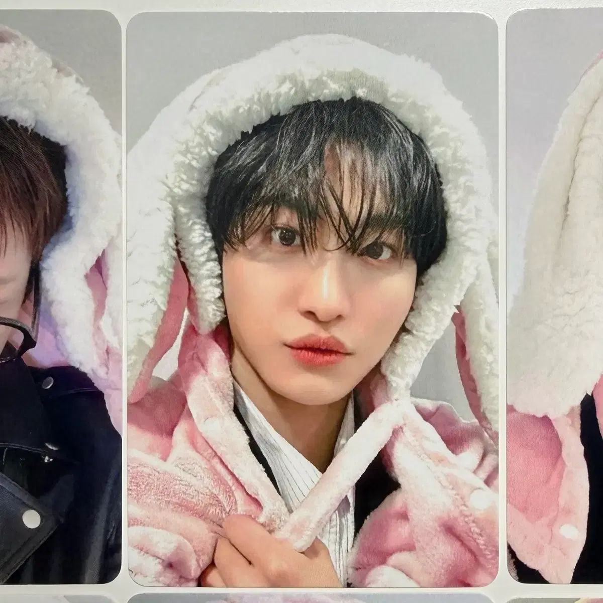 에이티즈 성화 토끼담요 포카 포토카드 ateez