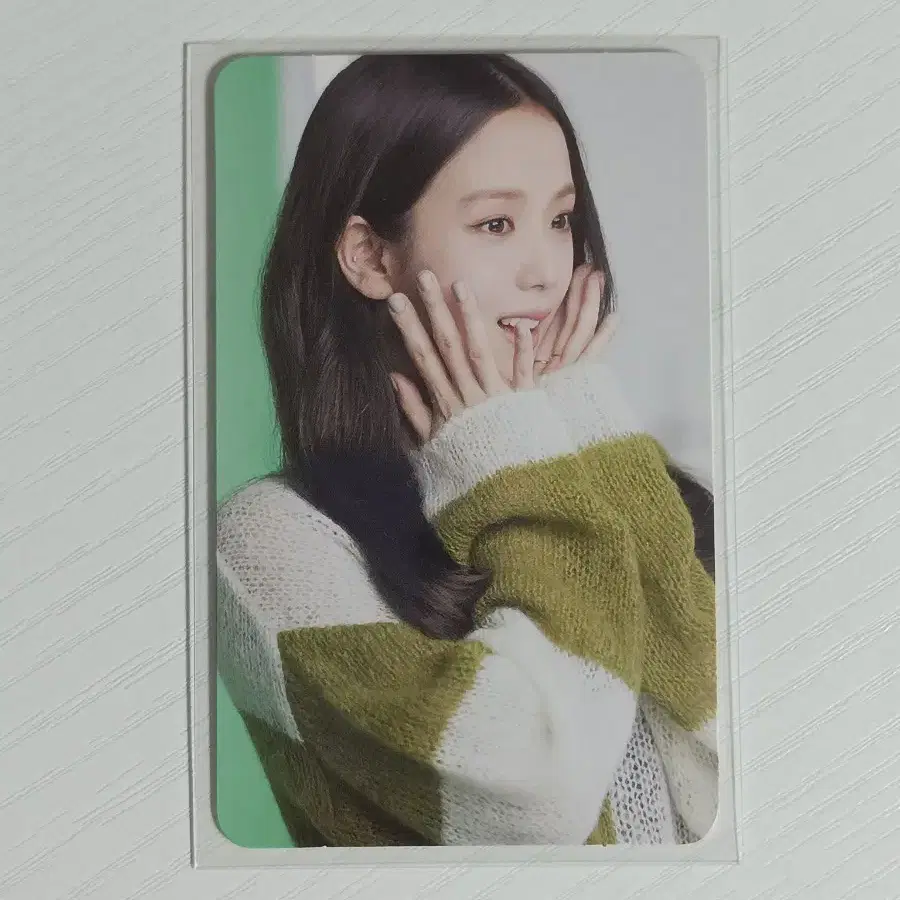 블랙핑크 더게임 쿠폰 카드 지수 포카 1
