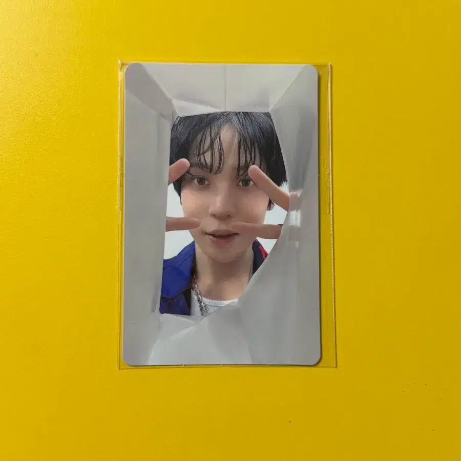 에이티즈 에니티즈 팝업 스탬프 특전 윤호 1