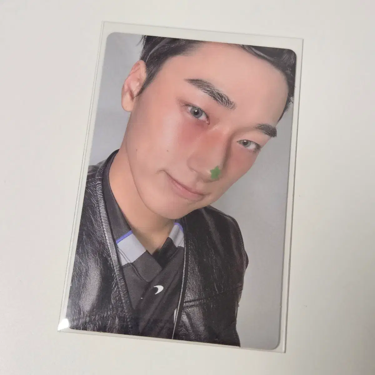 에이티즈 최산 배드 톡톡 미공포 포카 ateez san toktoq poca 1