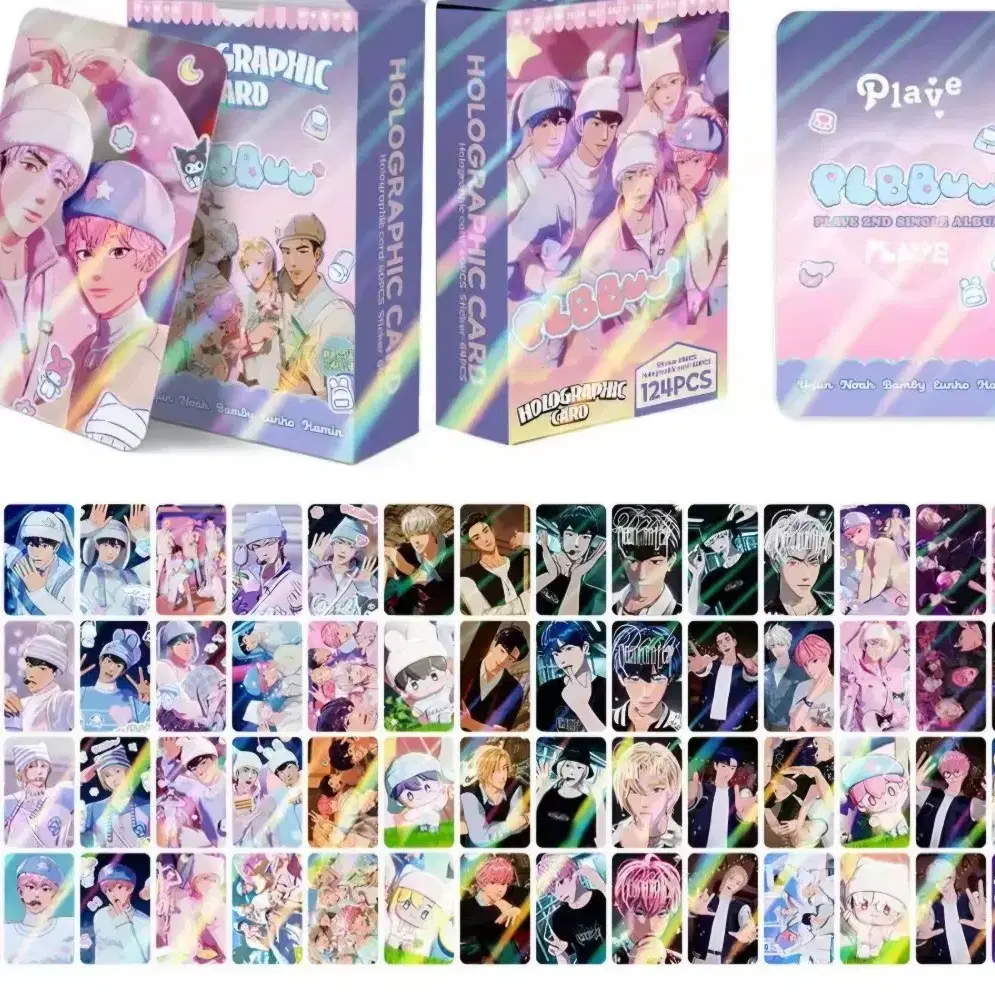 Plave 플레이브 홀로그램 포카 60장 최저가 팝니다! 2