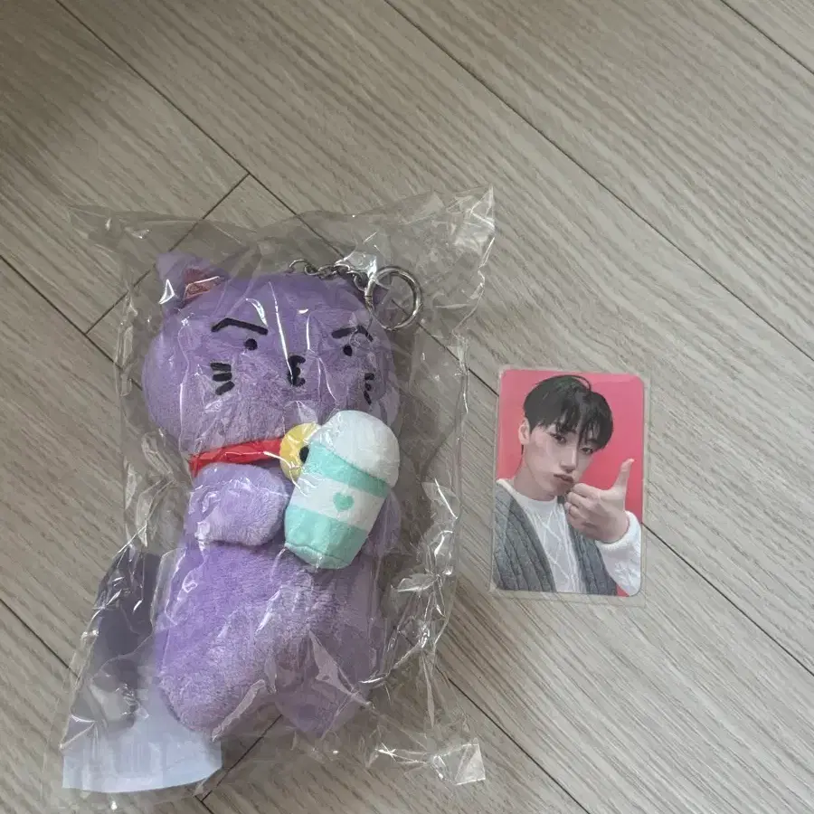에이티즈 MD 산덩이 슬리브 산 최산 미개봉 포카포함 1