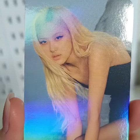 블랙핑크 로제 데드라인 케타포 K4U 홀로그램 포카 3