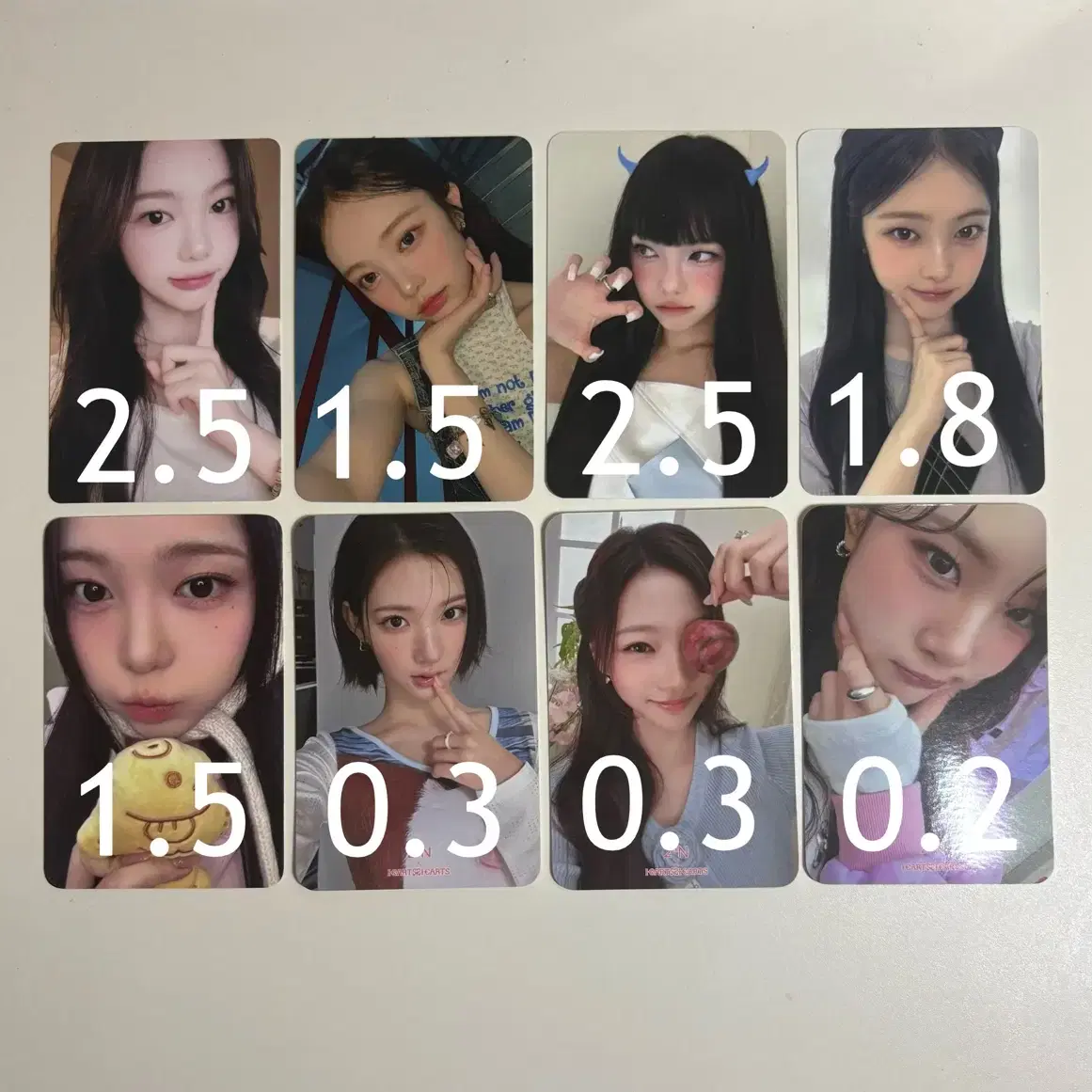 하츠투하츠 포카 양도 판매 사쿠하 이안 지우 주은 스텔라 1