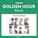 에이티즈 홍중 성화 윤호 여상 산 최산 민기 우영 종호 관찰일지 포카 1
