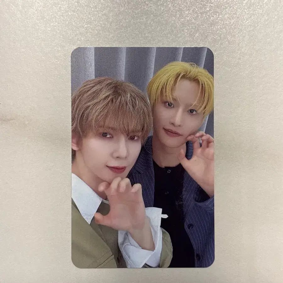 에이티즈 여상성화 골든아워5 메이크스타 특전 유닛 포토카드