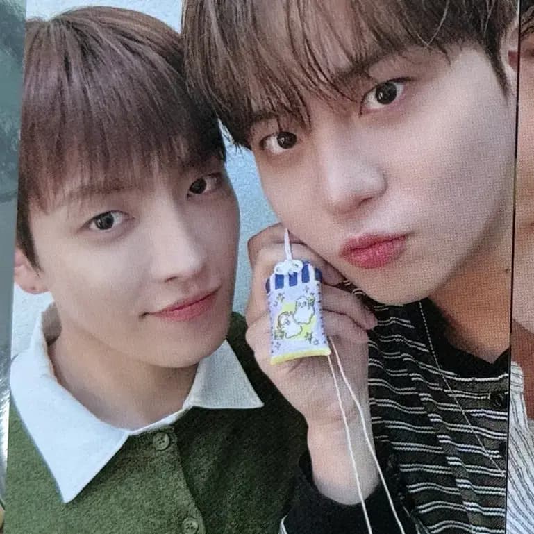 에이티즈 오마모리 부적 캡막즈 유닛 포카