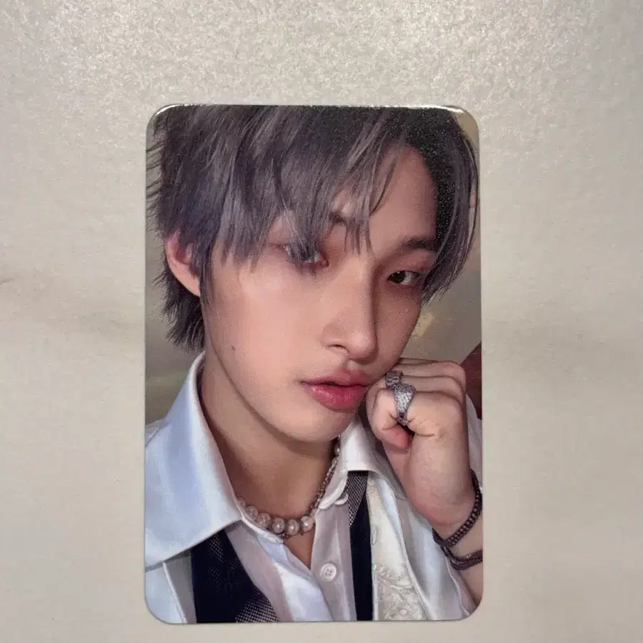 에이티즈 민기 골든아워5 후즈팬 특전 포토카드 콩순이 1