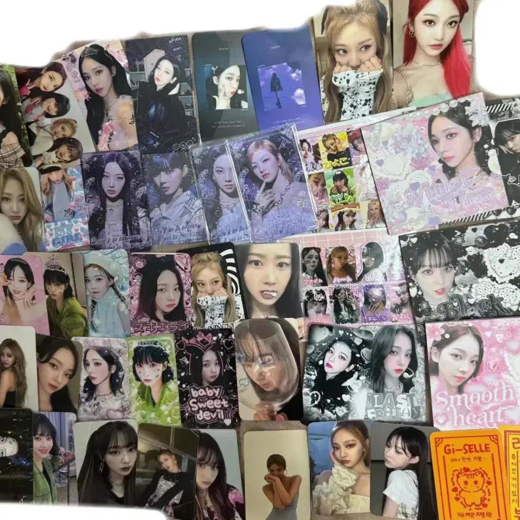 에스파 비공굿+1세대 스봉이 응원봉 카리나 윈터 지젤 닝닝 포카 2