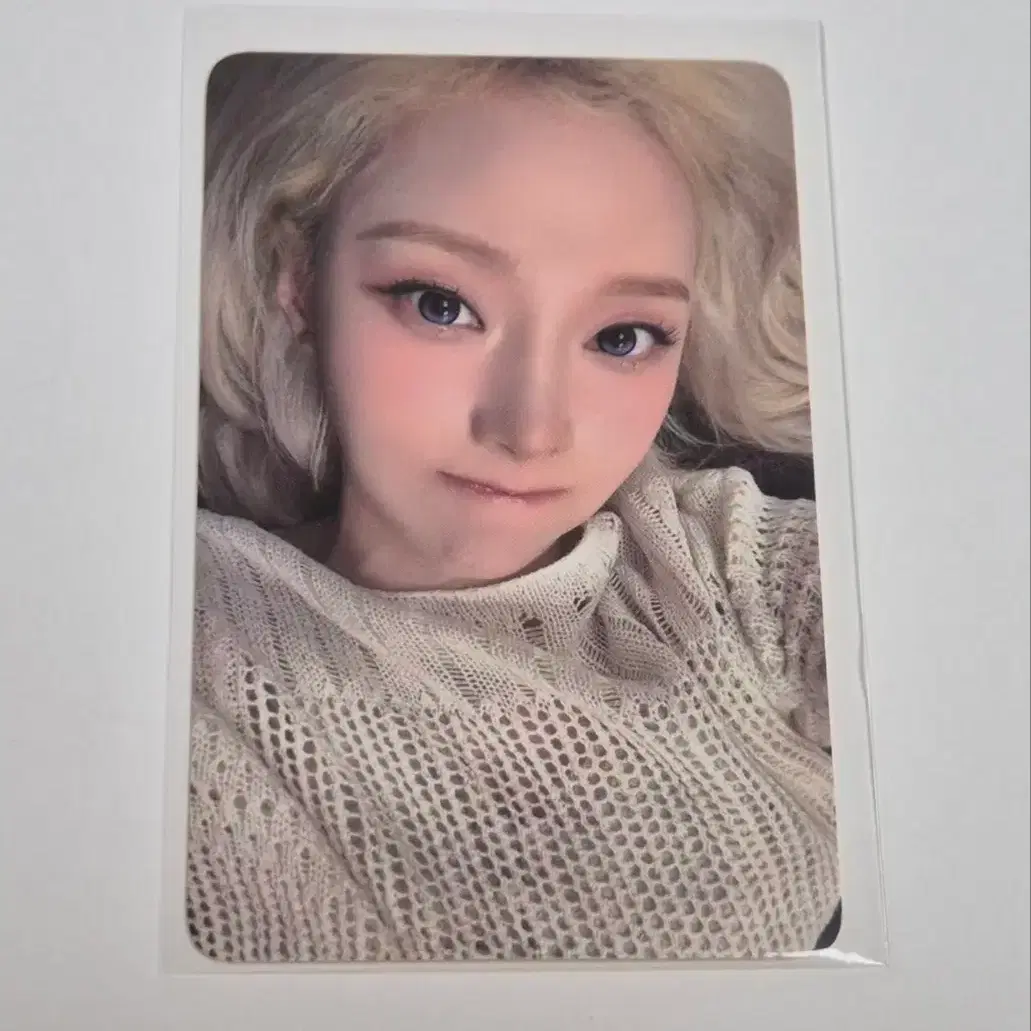 에스파 윈터 aespa winter 레모네이드 에버라인 럭드 포카 1