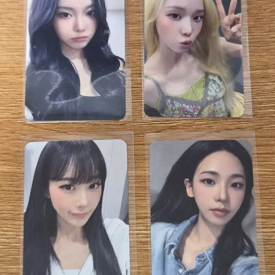 에스파 위드뮤 팬싸인회 포카 1