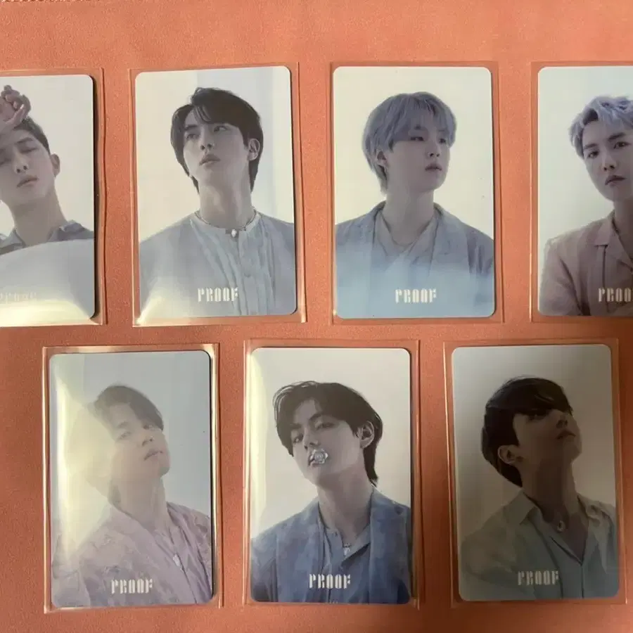 방탄소년단 하이브 proof 미공포 양도 (석진, 윤기, 지민,태형) 1