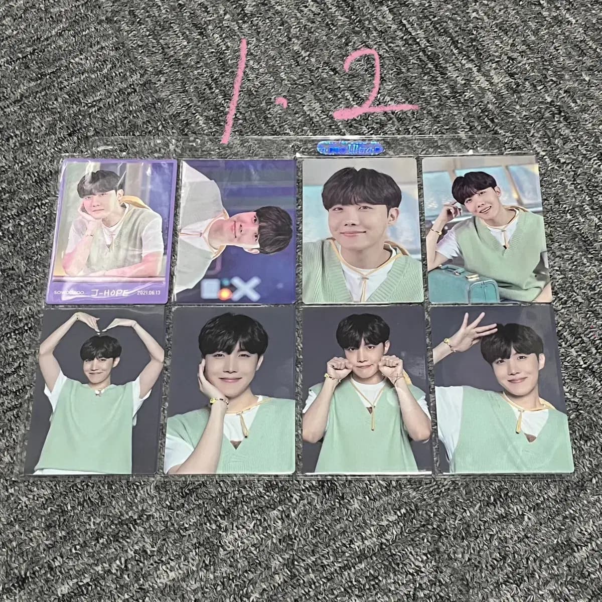 방탄 bts pc 포카 소우주 호석 제이홉 미니포카 드볼 팬미팅 콘서트