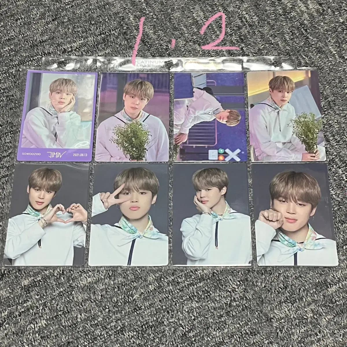 방탄 bts pc 포카 박지민 지민 소우주 미니포카 드볼 팬미팅 콘서 1