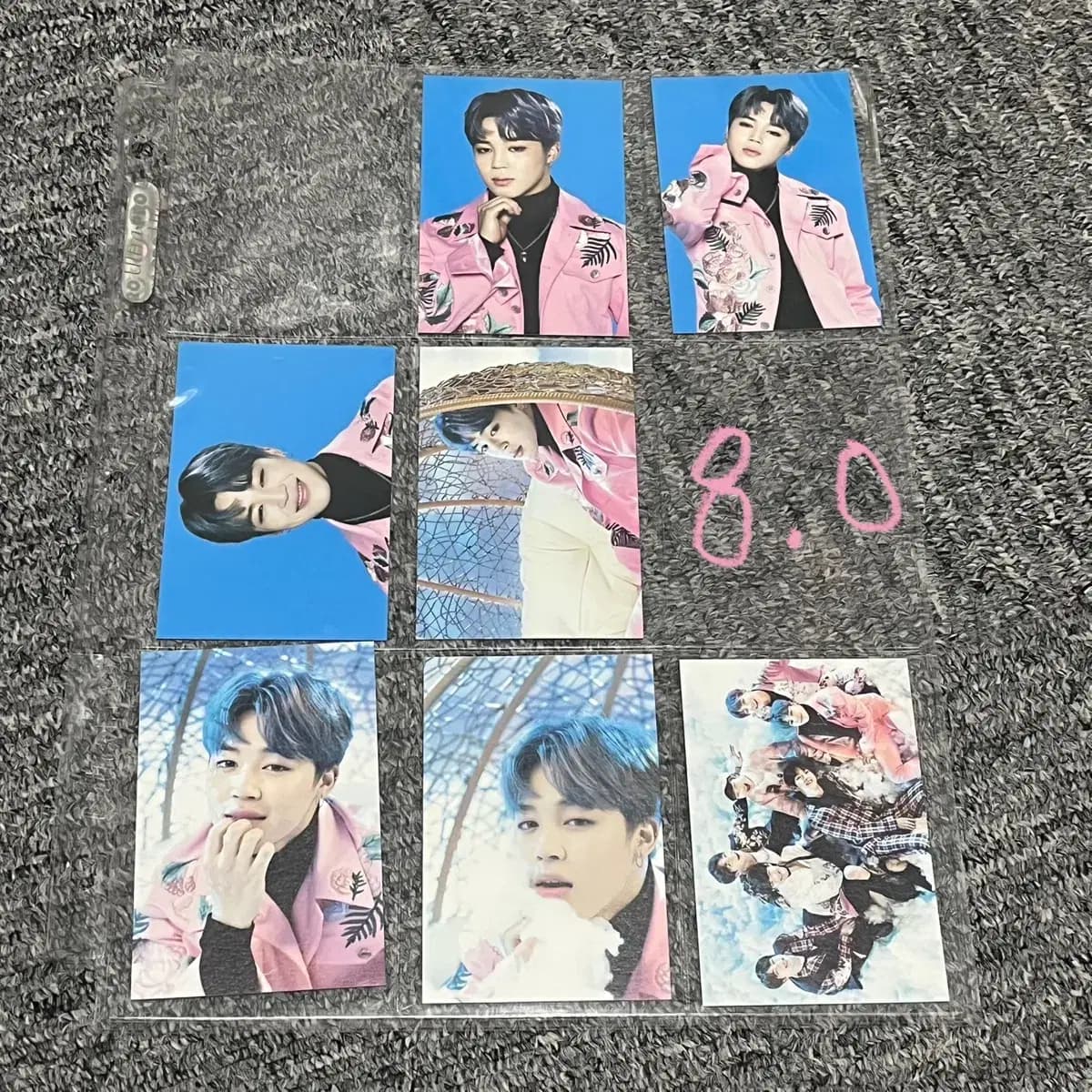 방탄 bts pc 지민 포카 일본 윙즈콘 미니포카 준드볼 팬미팅 콘서트 1