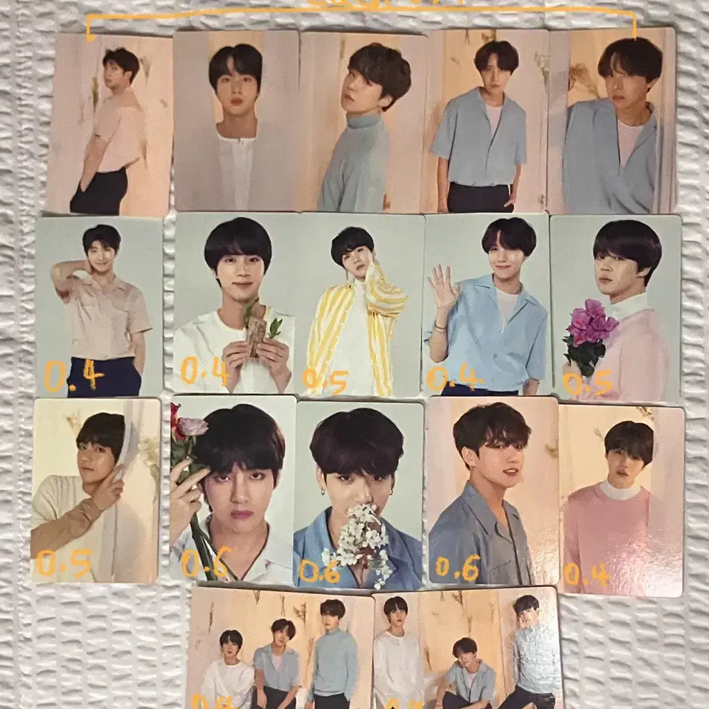 방탄소년단 bts 럽셀콘 미니포카 lys pc 1