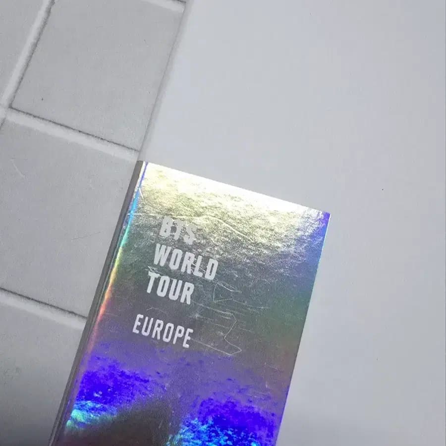방탄 LYS 유럽 블루레이 풀셋 뷔 포카 BTS EUROPE V PC 4