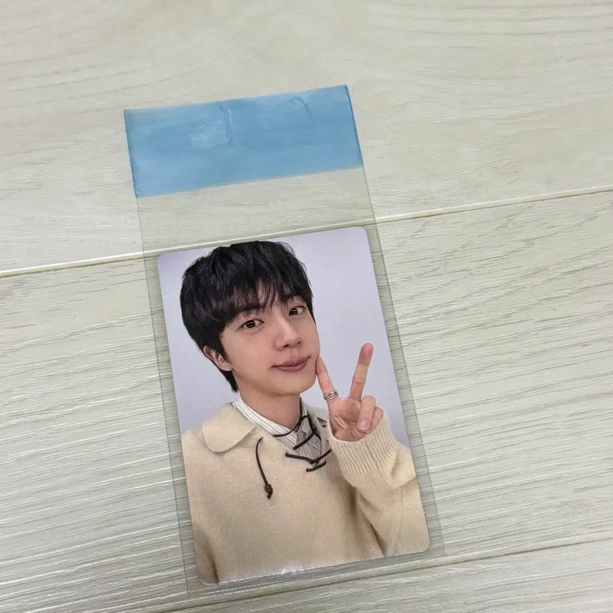 BTS 방탄 아리랑 위버스 예판특전 포카 진, 석진 (블랙 ver) 1