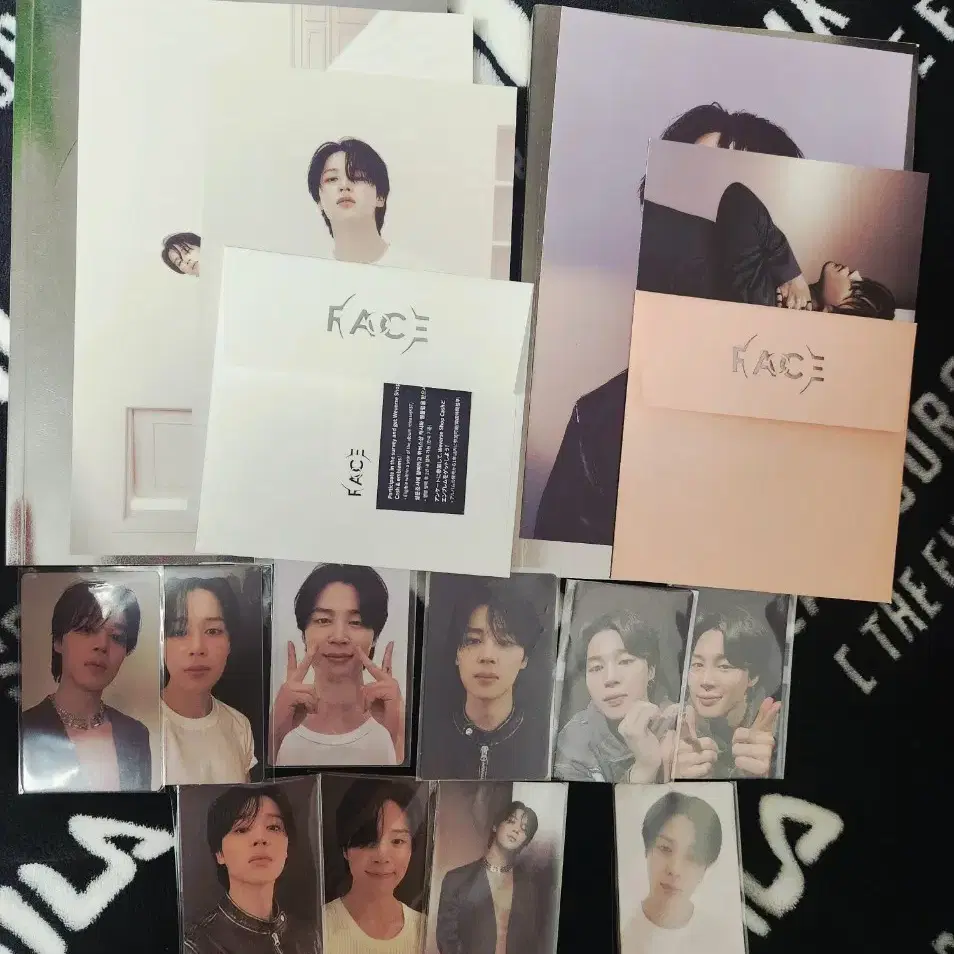 방탄소년단 지민 FACE 앨범 위버스 특전포카 포함