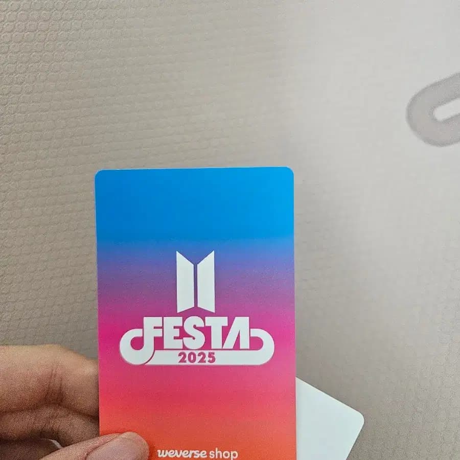 방탄소년단 페스타 캡슐앨범 위버스 특전 정국 2