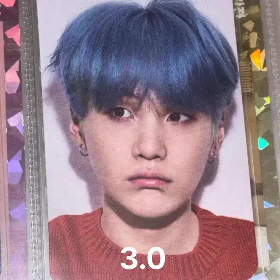 BTS 방탄소년단 슈가 suga 윤기 love yourself 럽셀 LP 포카 1