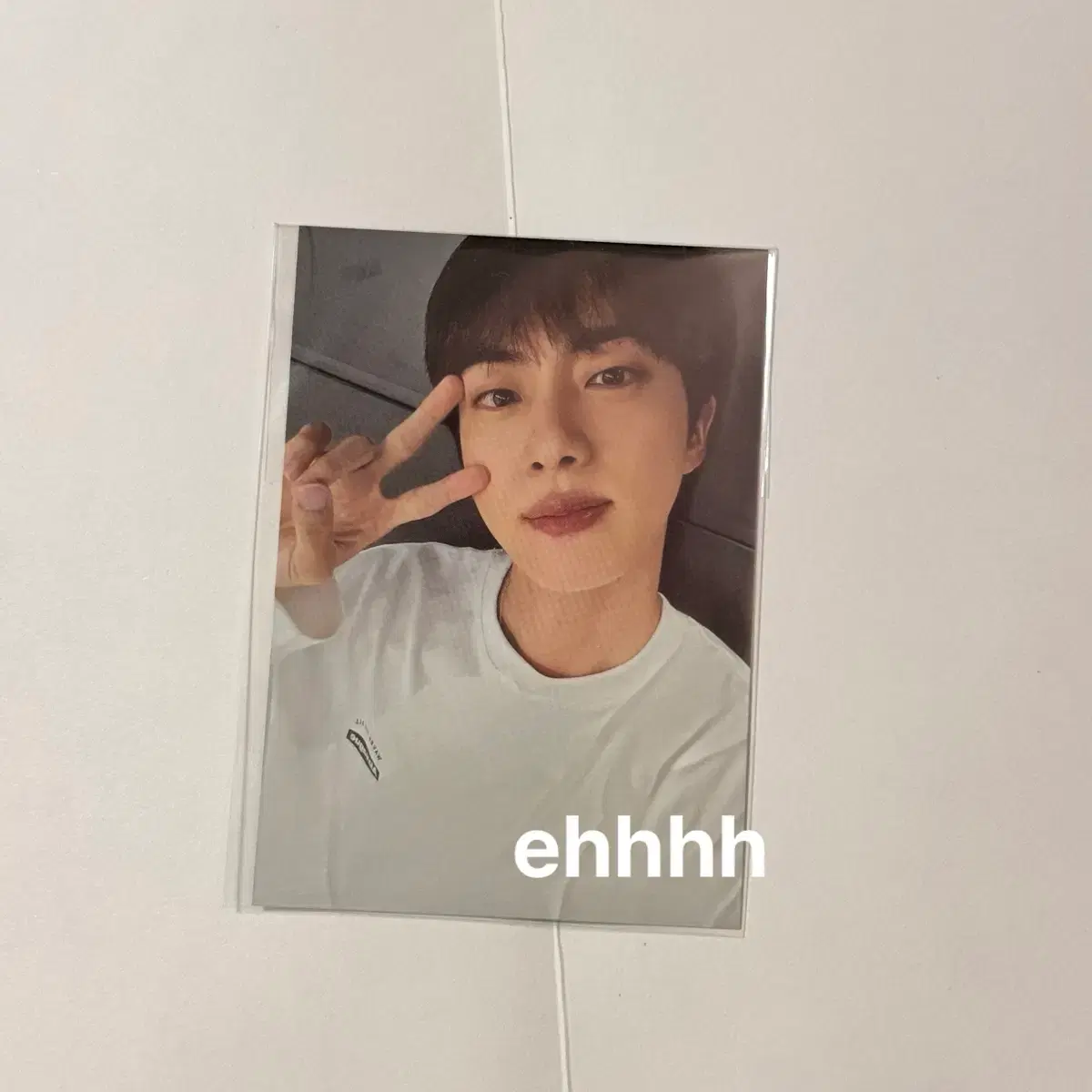 미개봉 진 해피 BTS Jin Happy 팝업 특전 포카 1