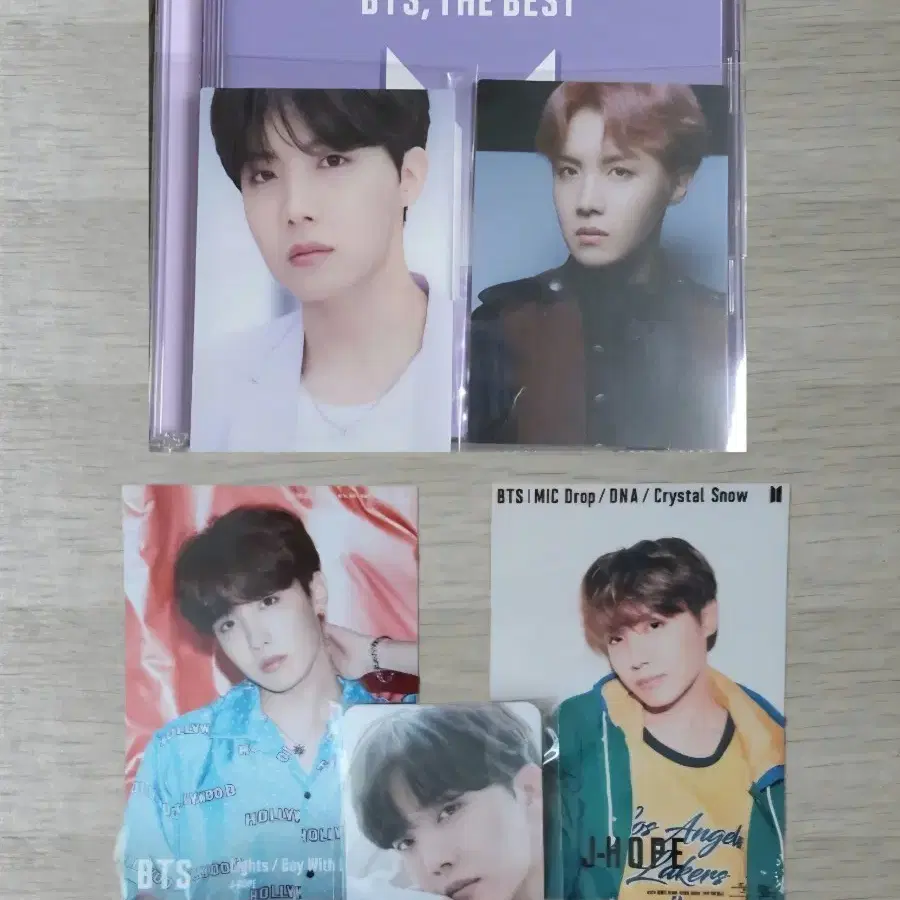 BTS 일본 더베스트 앨범 MIC DROP LIGHT 특전 제이홉 1