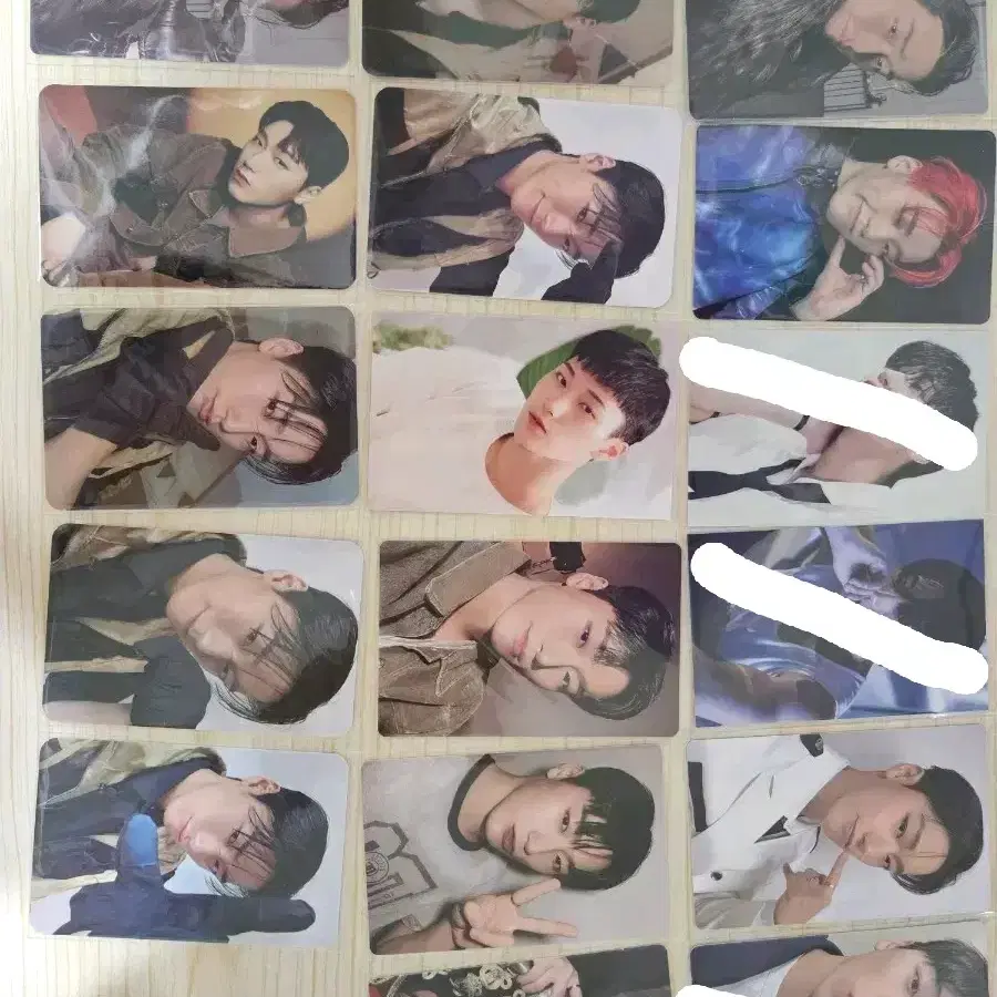 에이티즈 산 포토카드 정리