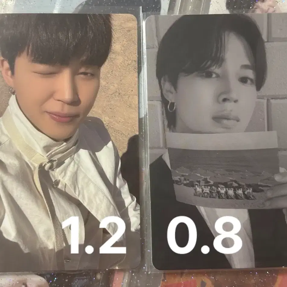 bts 방탄 지민 포카 프루프 위버스 특전 컴팩트 포카 proof 지민 포카 1