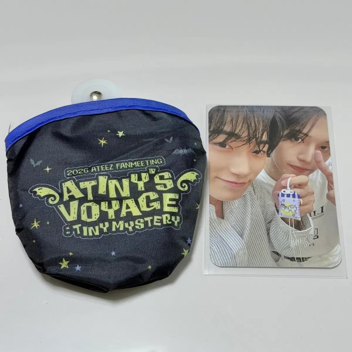에이티즈 팬미팅 오마모리 우산 산 우영 유닛포카 포토카드 unit ateez 1