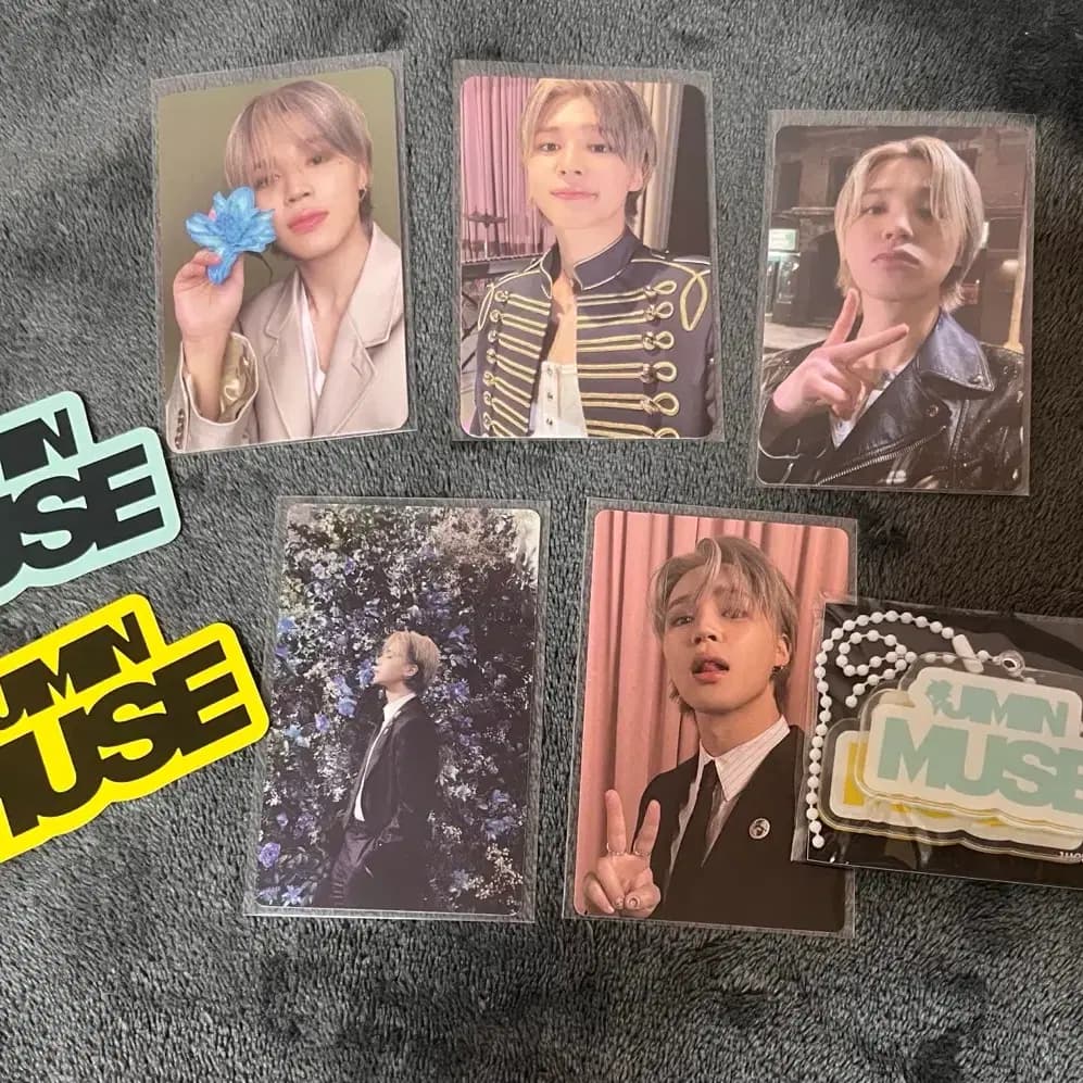 BTS 방탄소년단 지민 muse 뮤즈 포카 1