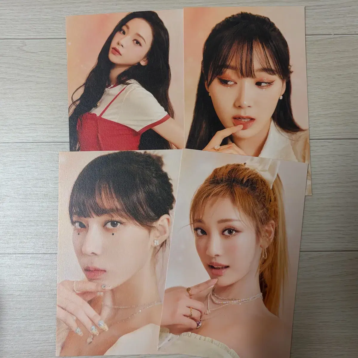 에스파 시그 엽서 양도 2022 카리나 지젤 윈터 닝닝 앨범 포카 앨포 특전 미공포 콘서트 1