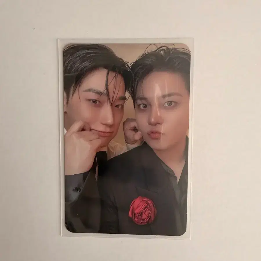 에이티즈 종호 산 최최즈 유닛 볼꼬집 프롬 미공포 포카 1