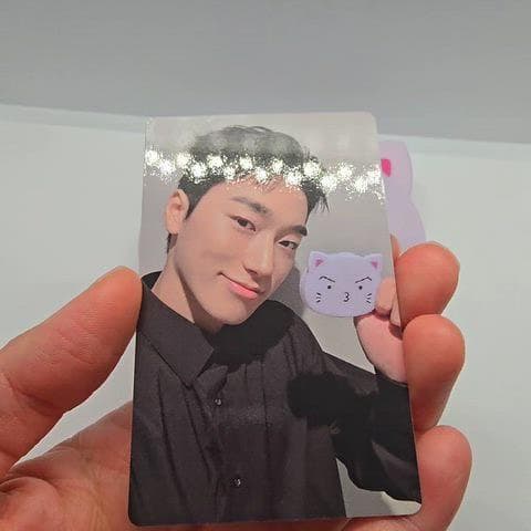 최산 포카 에이티즈 생일 공식 쉐이크 굿즈 san shake ateez birth kq 2
