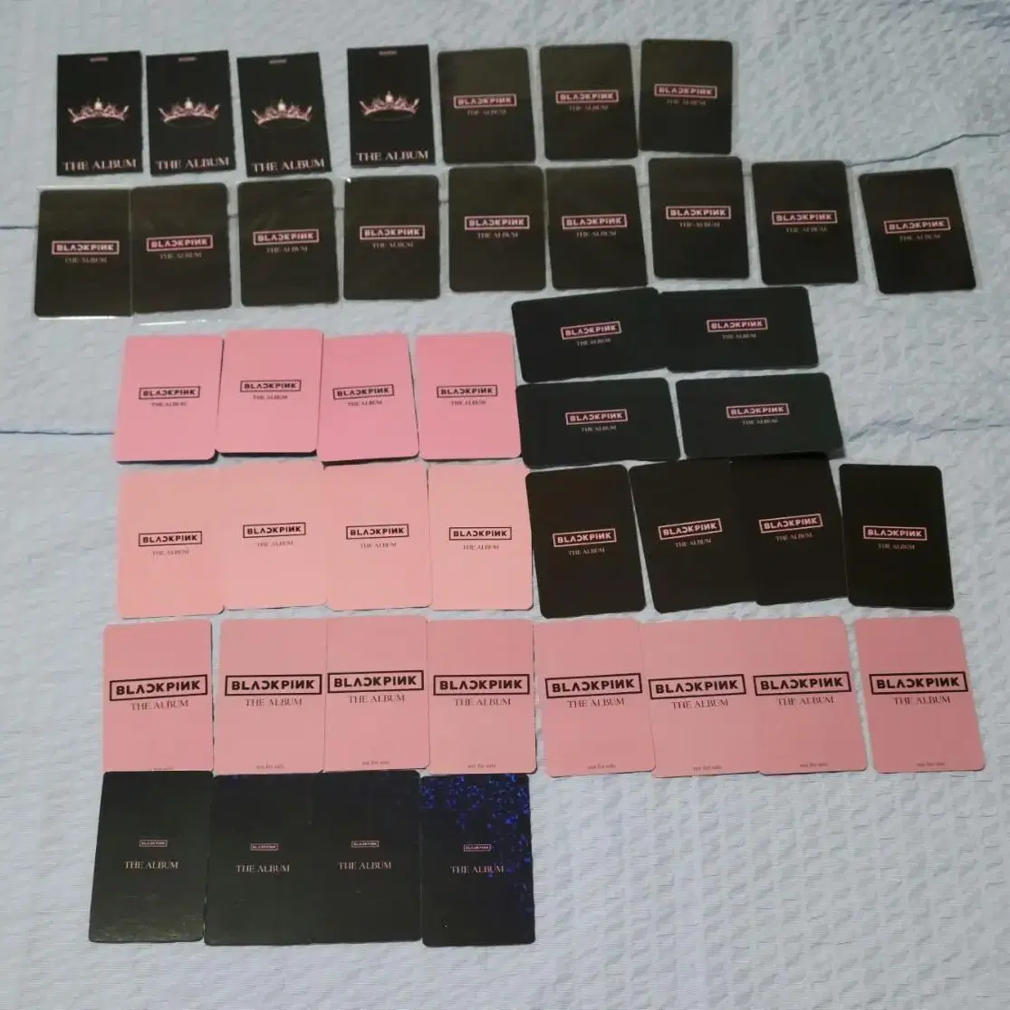 블랙핑크 THE ALBUM 더앨범 디앨범 공식 특전 포토카드 포카 2