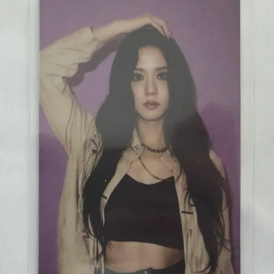 블랙핑크 지수 더 앨범 케타포 특전 포카 판매 3
