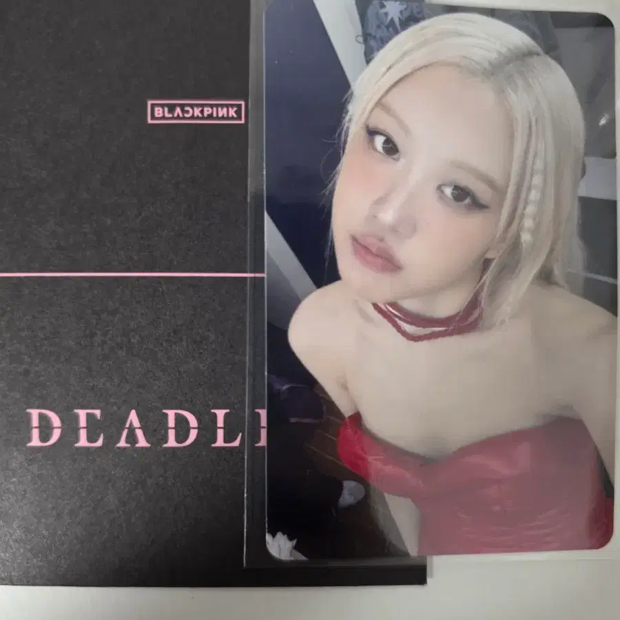 블랙핑크 블핑 포토카드 포카 데드라인 일본 한정 팝업 popup 랜덤