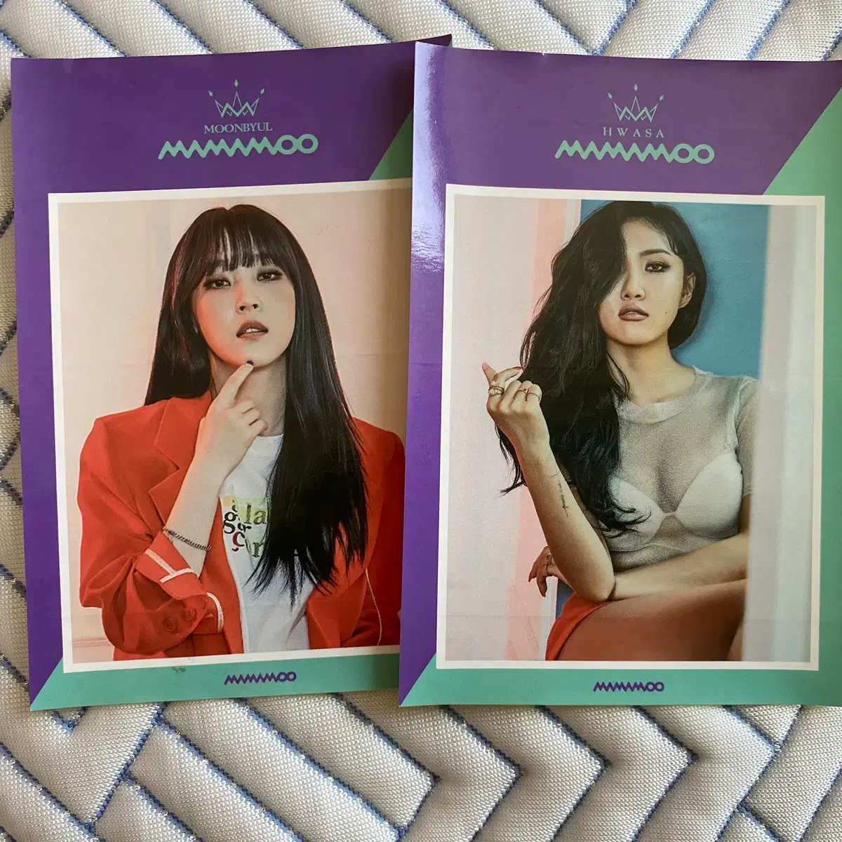 마마무 휘인 포카 문별 화사 스티커 나로말 앨범 포토북 (시디 x) 3