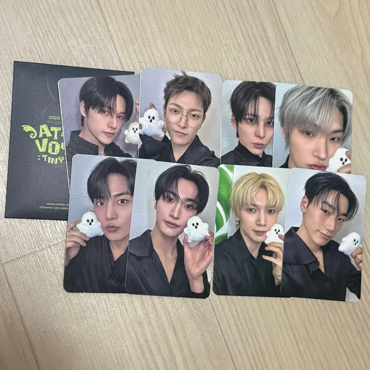 에이티니존 포카 set 에이티즈 팬미팅 포토카드